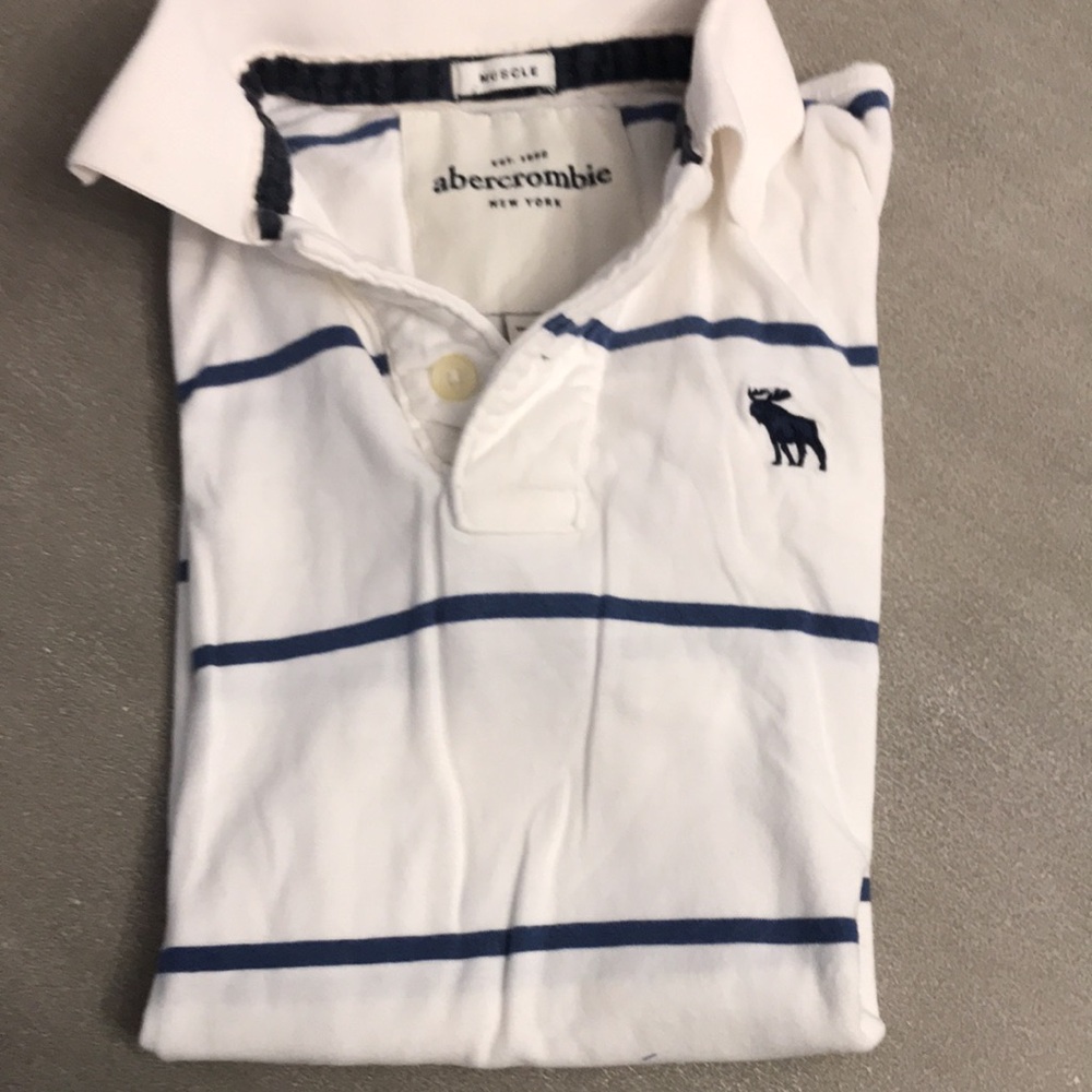 Abercrombie kids muscle polo shirt